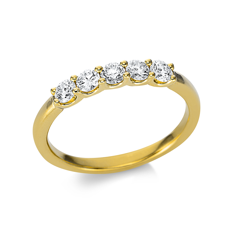 Pure! Diamonds Jewelry - Solitairring 18 kt