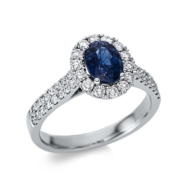 Pure! Diamonds Jewelry - Farbsteinring 4er-Krappe 18 kt Pure! Diamonds Jewelry - Farbsteinring 4er-Krappe 18 kt