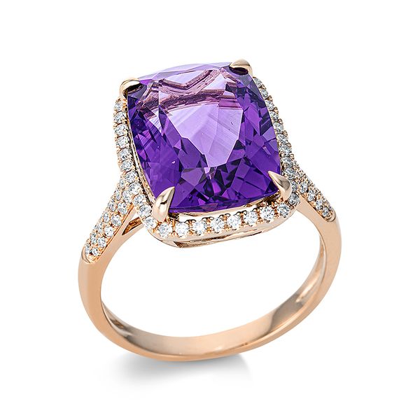 Pure! Diamonds Jewelry - Farbsteinring 4er-Krappe 18 kt Pure! Diamonds Jewelry - Farbsteinring 4er-Krappe 18 kt
