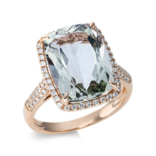 Pure! Diamonds Jewelry - Farbsteinring 4er-Krappe 18 kt Pure! Diamonds Jewelry - Farbsteinring 4er-Krappe 18 kt