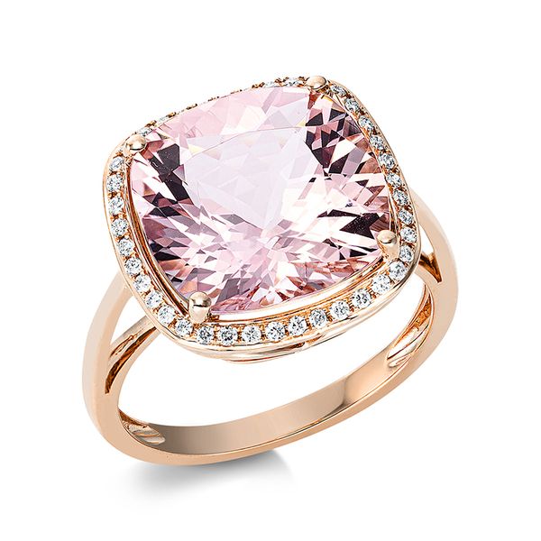 Pure! Diamonds Jewelry - Farbsteinring 4er-Krappe 18 kt Pure! Diamonds Jewelry - Farbsteinring 4er-Krappe 18 kt