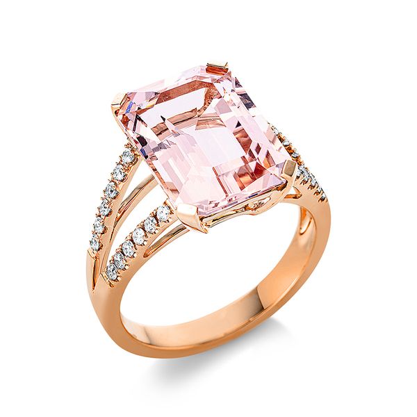 Pure! Diamonds Jewelry - Farbsteinring 4er-Krappe 18 kt Pure! Diamonds Jewelry - Farbsteinring 4er-Krappe 18 kt