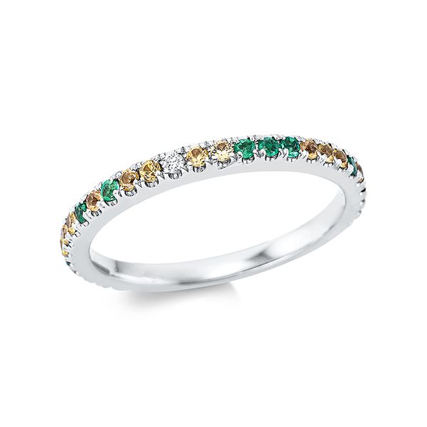 Pure! Diamonds Jewelry - Farbsteinring 18 kt Pure! Diamonds Jewelry - Farbsteinring 18 kt