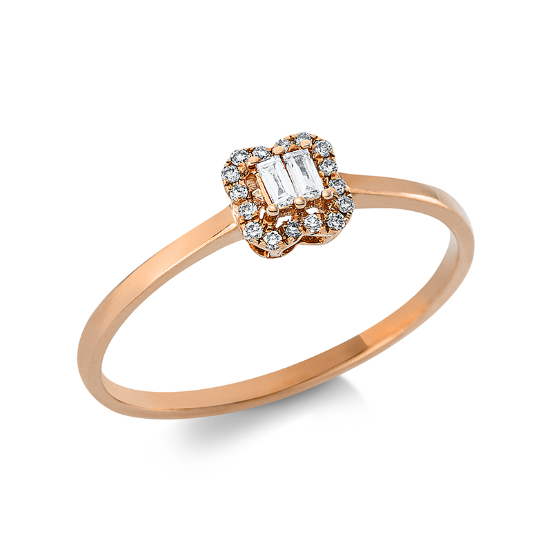 Pure! Diamonds Jewelry - Solitairering 18 kt