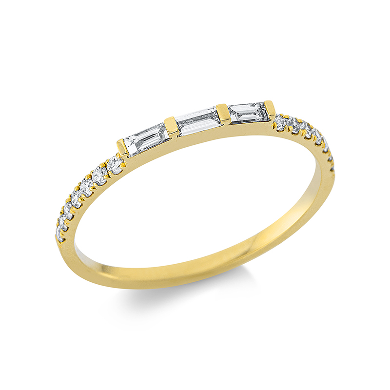 Pure! Diamonds Jewelry - Anneau solitaire 18 kt