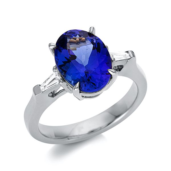 Pure! Diamonds Jewelry - Farbsteinring 4er-Krappe 18 kt Pure! Diamonds Jewelry - Farbsteinring 4er-Krappe 18 kt