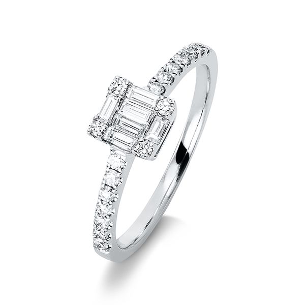 Pure! Diamonds Jewelry - Solitairering 18 kt Pure! Diamonds Jewelry - Solitairering 18 kt
