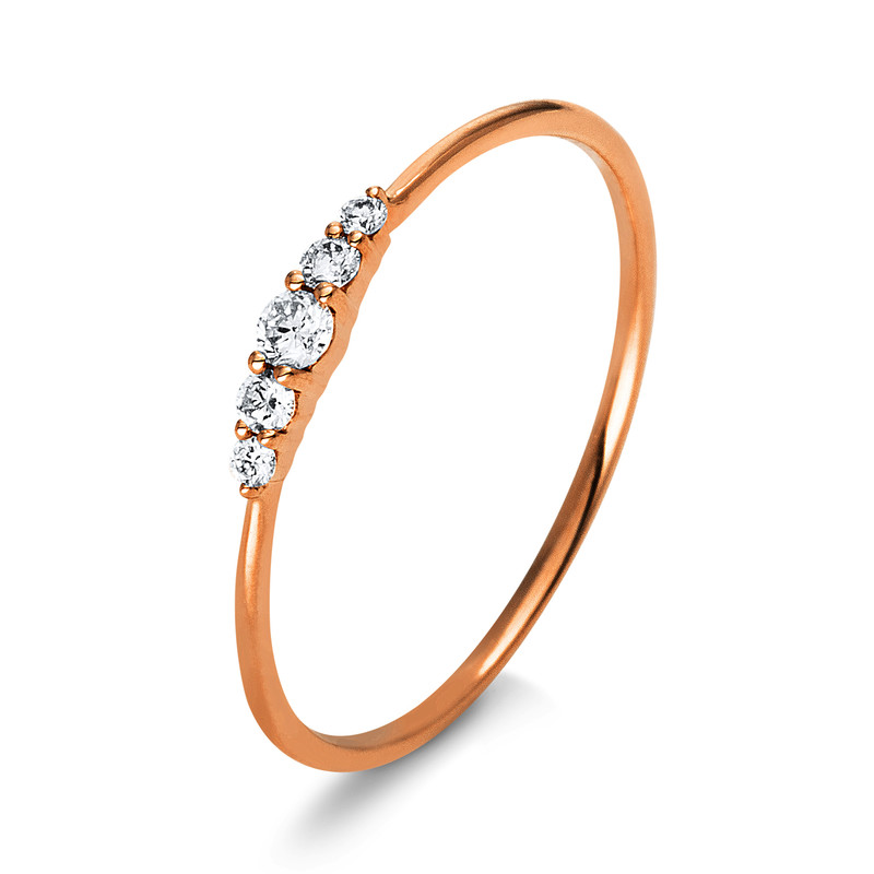 Pure! Diamonds Jewelry - Anillo solitario 18 kt