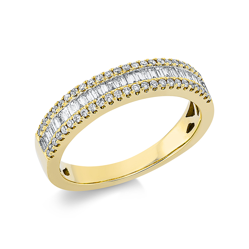 Pure! Diamonds Jewelry - Anillo solitario 18 kt