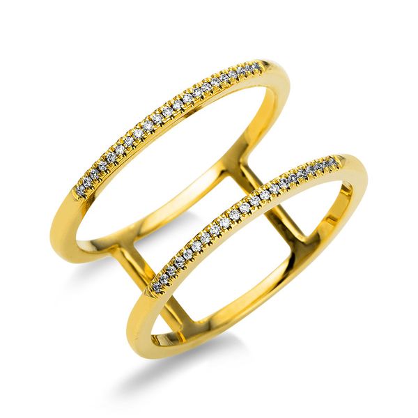 Pure! Diamonds Jewelry - Solitairering 18 kt