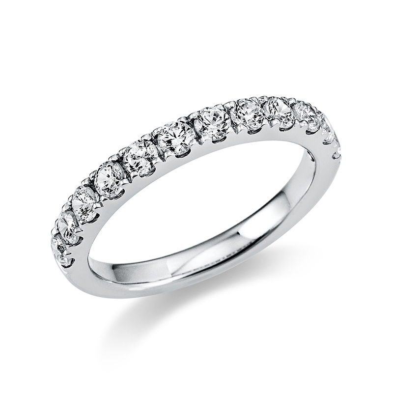 Pure! Diamonds Jewelry - Bague mémoire platine 950