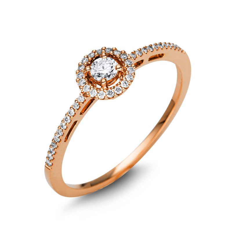 Pure! Diamonds Jewelry - Anneau solitaire 18 kt