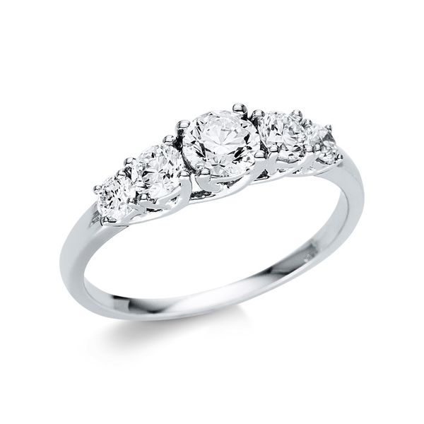 Pure! Diamonds Jewelry - Anello solitarioio 18 kt
