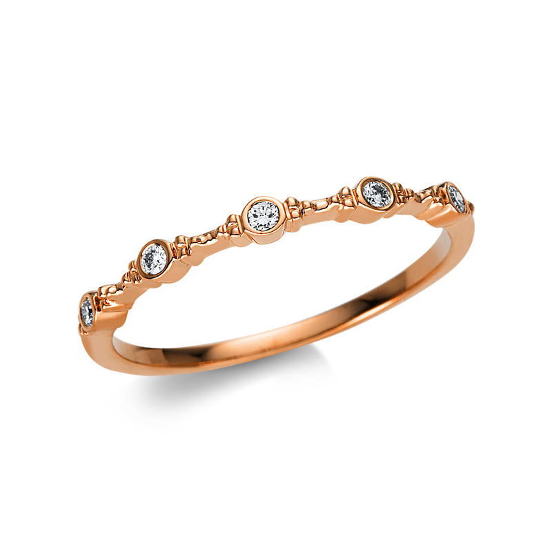 Pure! Diamonds Jewelry - Anneau solitaire 18 kt