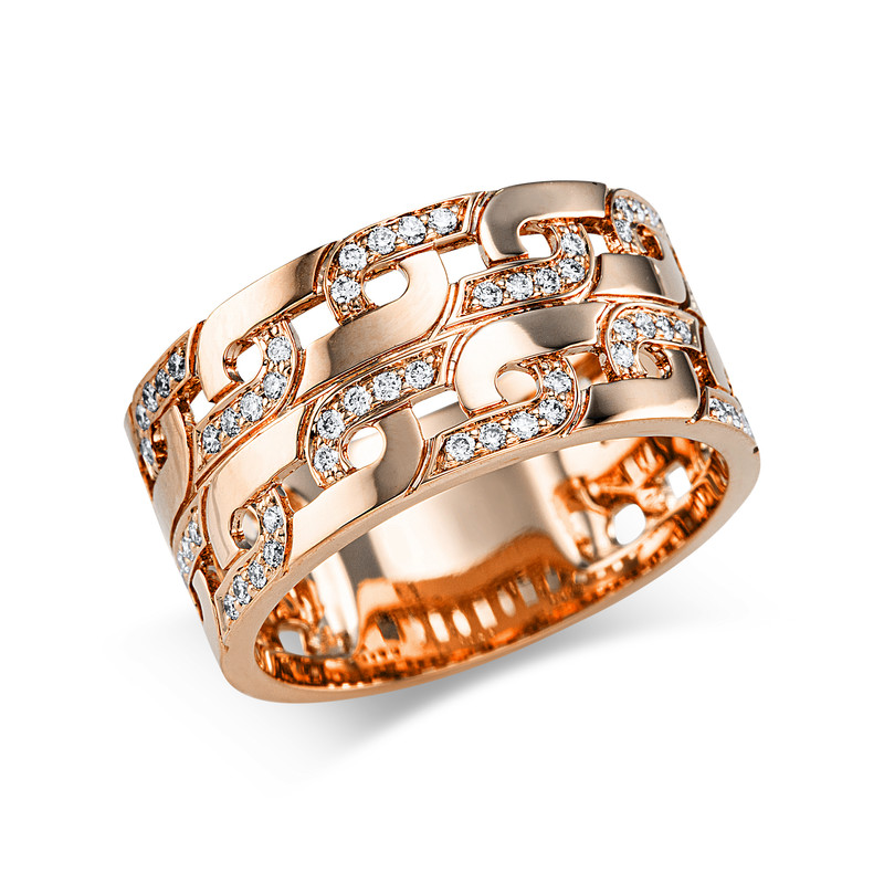 Pure! Diamonds Jewelry - Anillo solitario 18 kt