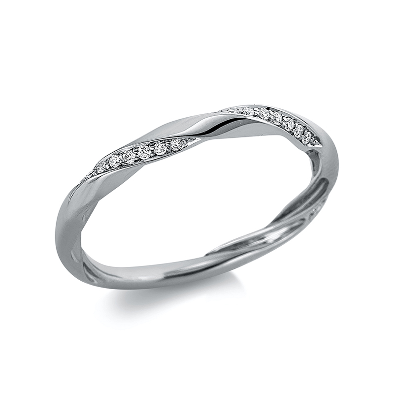 Pure! Diamonds Jewelry - Anello solitarioio 18 kt