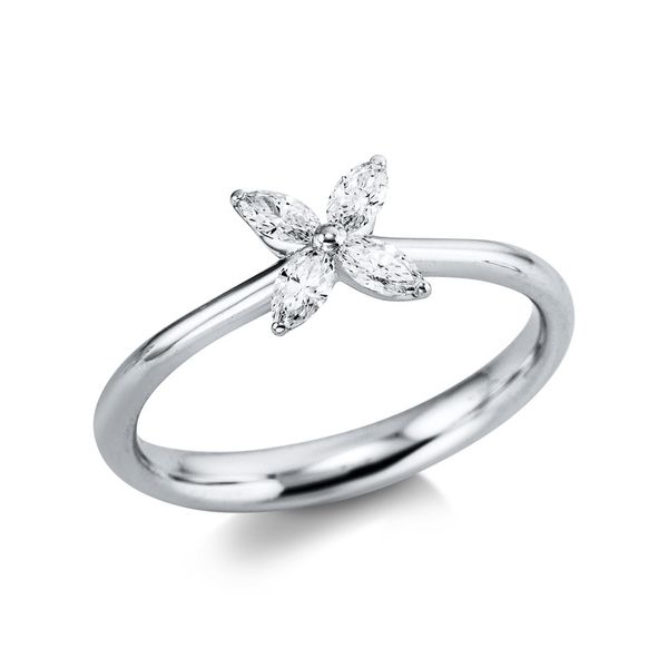 Pure! Diamonds Jewelry - Solitairering 18 kt Pure! Diamonds Jewelry - Solitairering 18 kt