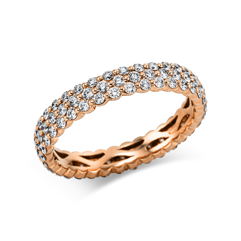 Pure! Diamonds Jewelry - Solitairering 18 kt