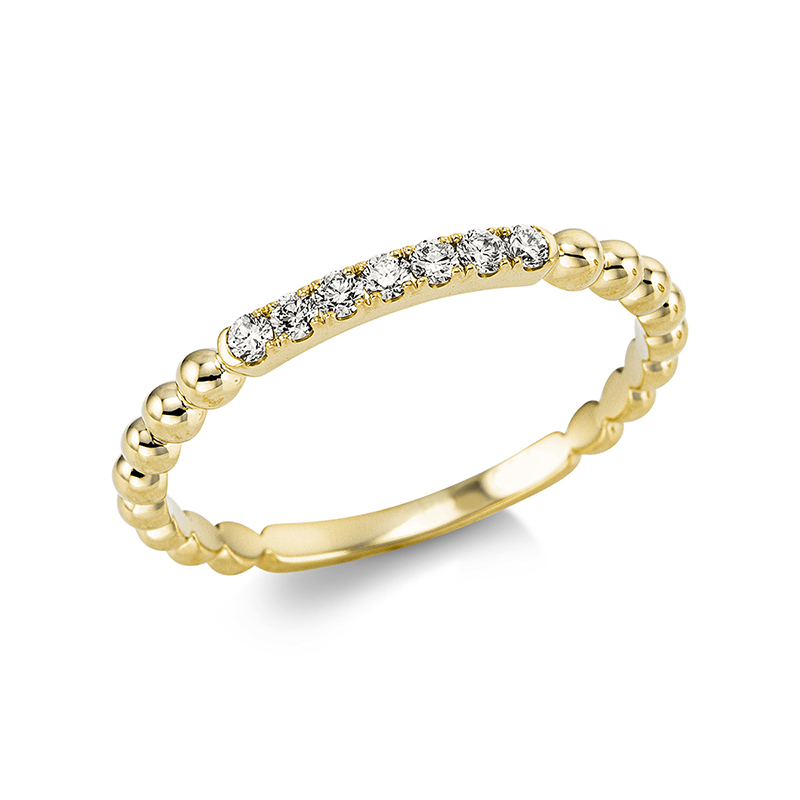 Pure! Diamonds Jewelry - Anneau solitaire 18 kt