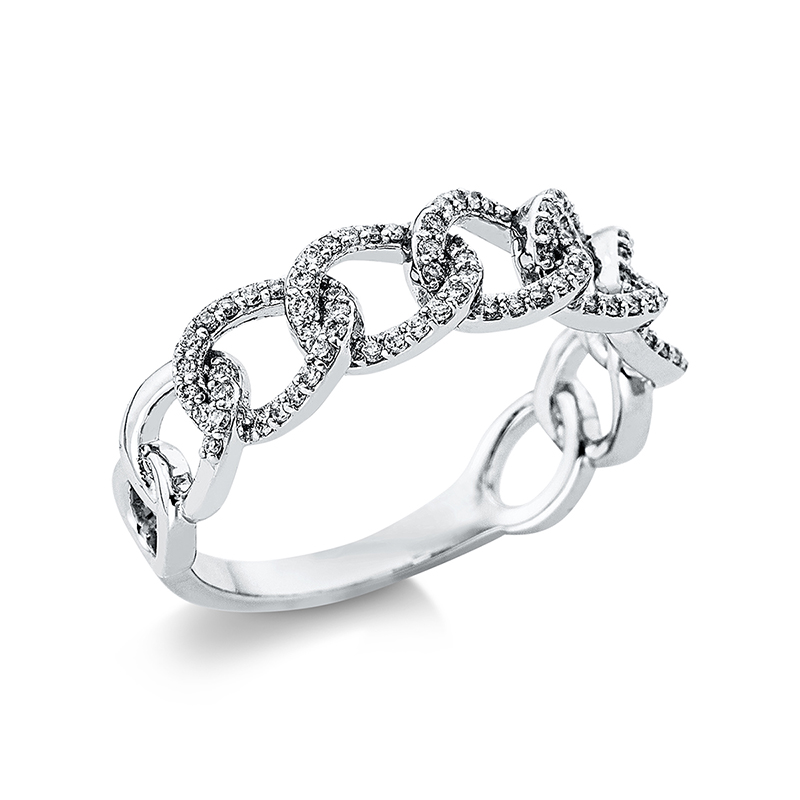 Pure! Diamonds Jewelry - Anello solitarioio 18 kt