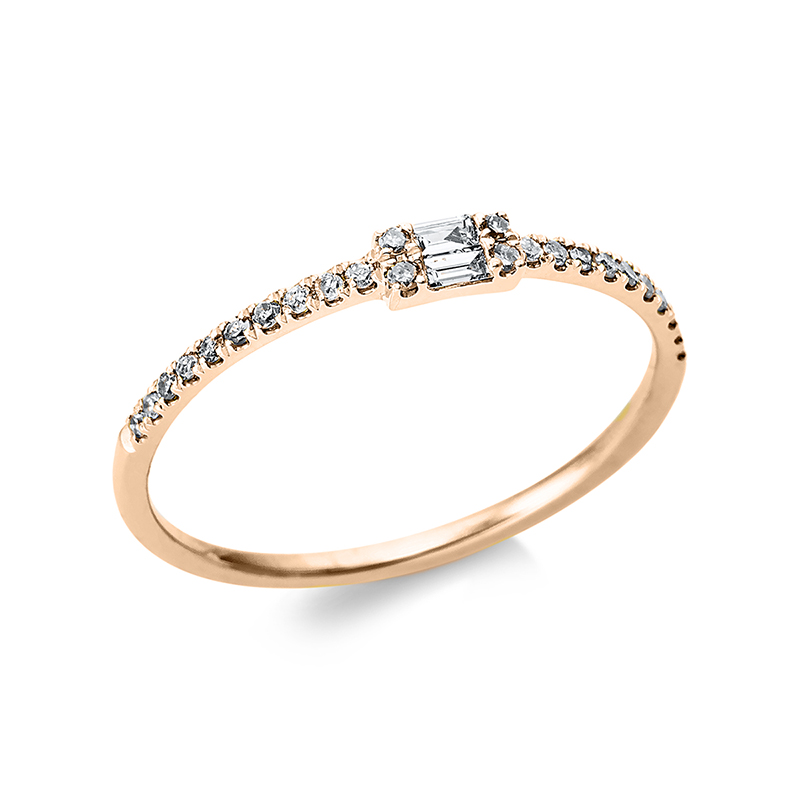 Pure! Diamonds Jewelry - Solitairring 18 kt