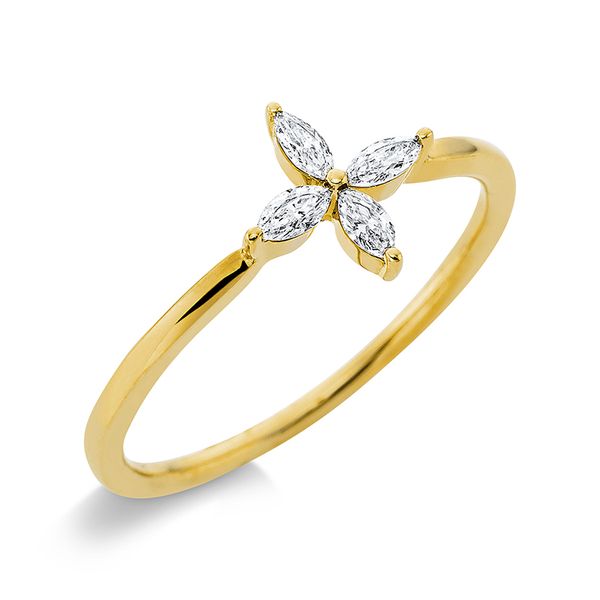 Pure! Diamonds Jewelry - Solitairering 18 kt