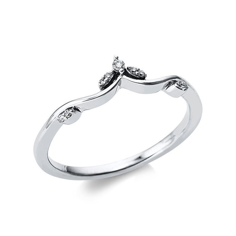 Pure! Diamonds Jewelry - Solitairring 18 kt