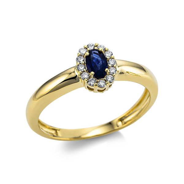 Pure! Diamonds Jewelry - Farbsteinring 4er-Krappe 18 kt Pure! Diamonds Jewelry - Farbsteinring 4er-Krappe 18 kt