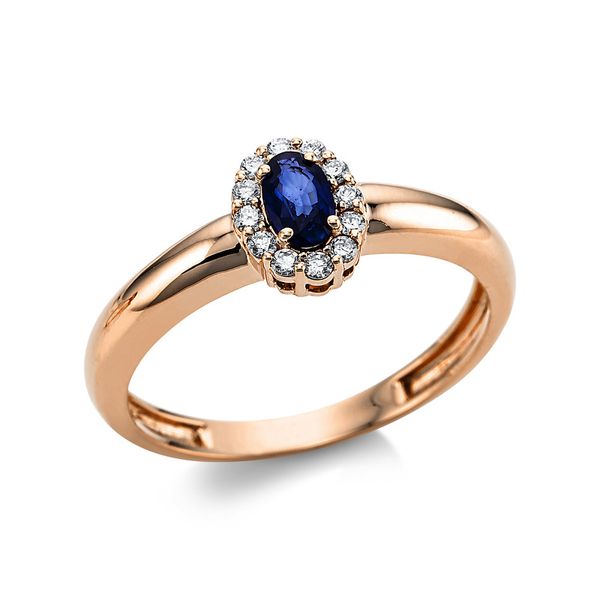 Pure! Diamonds Jewelry - Farbsteinring 4er-Krappe 18 kt Pure! Diamonds Jewelry - Farbsteinring 4er-Krappe 18 kt