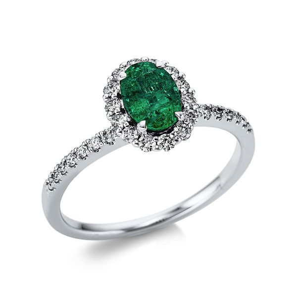 Pure! Diamonds Jewelry - Farbsteinring 4er-Krappe 14 kt Pure! Diamonds Jewelry - Farbsteinring 4er-Krappe 14 kt
