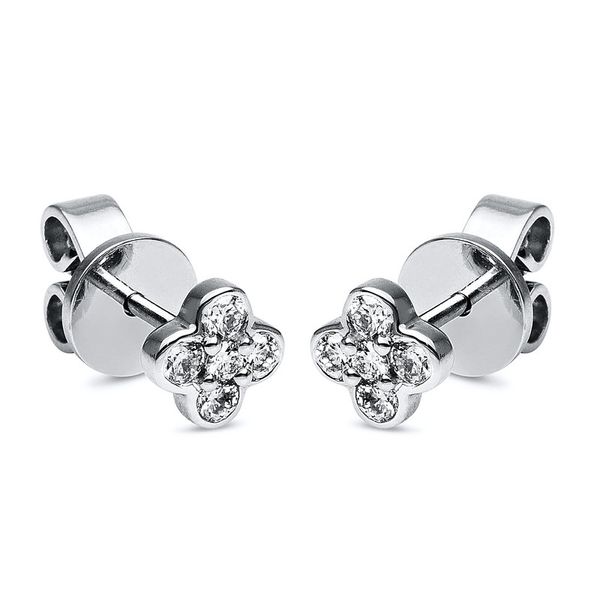 Pure! Diamonds Jewelry - Orecchini a perno 18 kt