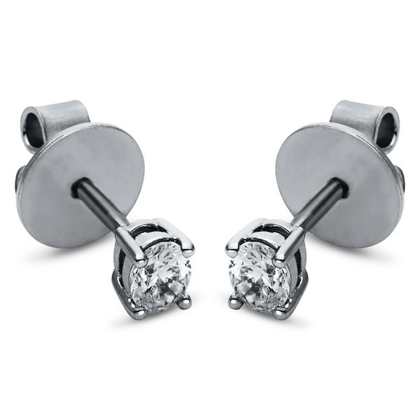 Pure! Diamonds Jewelry - Orecchinoa perno 4er la polvere 18 kt