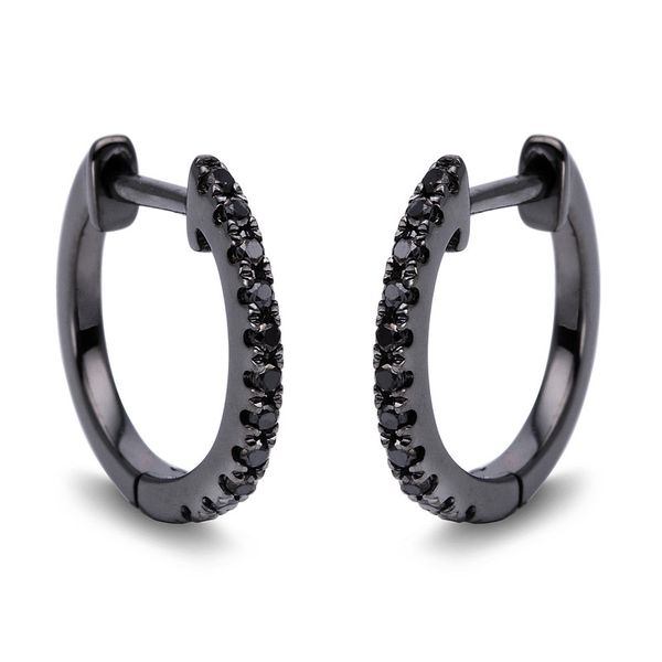 Pure! Diamonds Jewelry - Criollos 18 kt rodiado negro Pure! Diamonds Jewelry - Criollos 18 kt rodiado negro