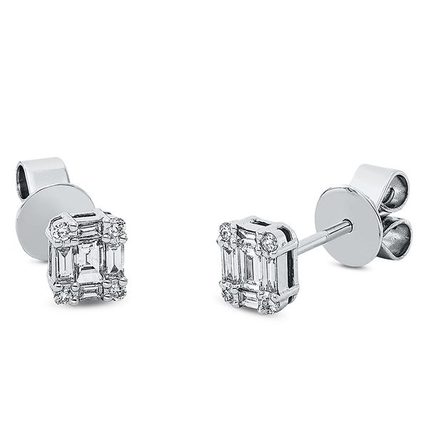 Pure! Diamonds Jewelry - Orecchini a perno 18 kt