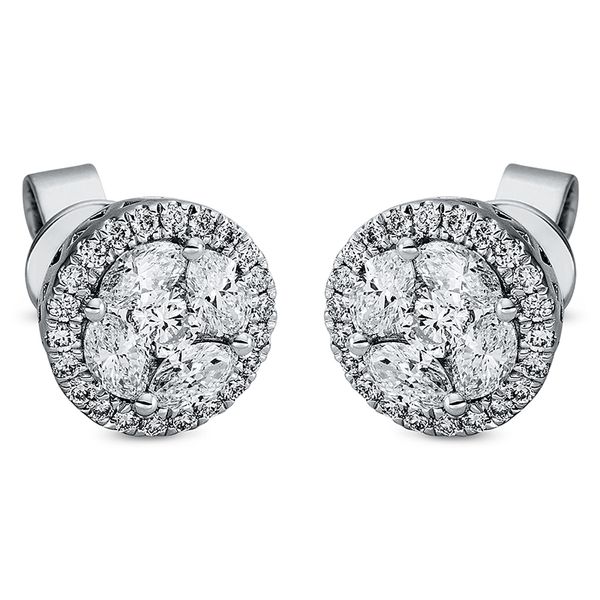 Pure! Diamonds Jewelry - Orecchini a perno 18 kt