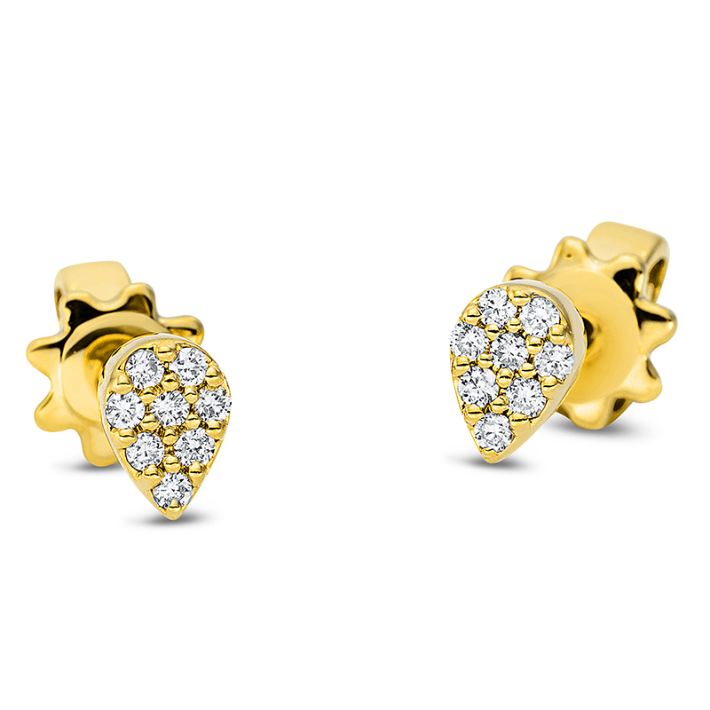 Pure! Diamonds Jewelry - earrings 18 kt