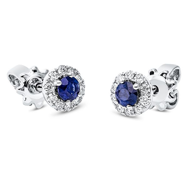 Pure! Diamonds Jewelry - Orecchinoa perno 4er la polvere 18 kt