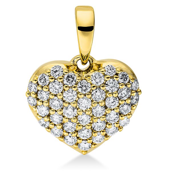 Pure! Diamonds Jewelry - Collana di pietre colorate 18 kt cuore, con occhiello Pure! Diamonds Jewelry - Collana di pietre colorate 18 kt cuore, con occhiello