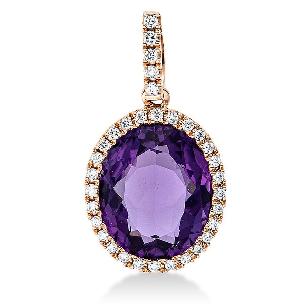 Pure! Diamonds Jewelry - Gekleurde stenen ketting 18kt, met oogje Pure! Diamonds Jewelry - Gekleurde stenen ketting 18kt, met oogje