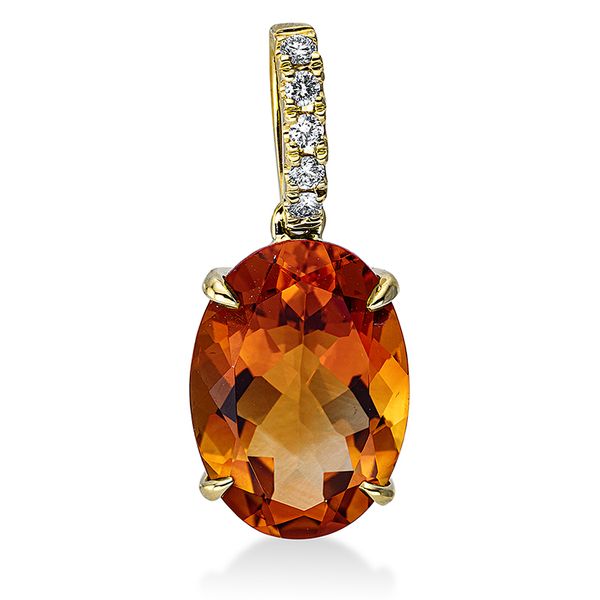 Pure! Diamonds Jewelry - Collana pietre colorate 4 griffe 18 kt, con occhiello Pure! Diamonds Jewelry - Collana pietre colorate 4 griffe 18 kt, con occhiello