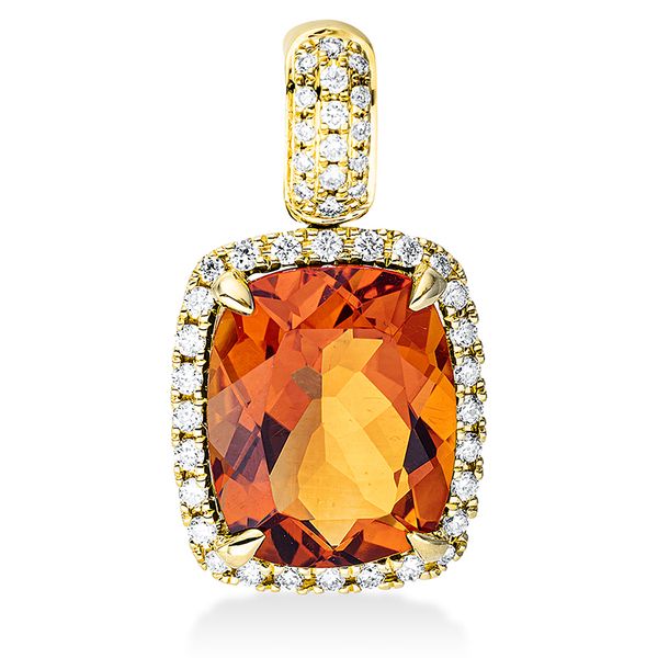 Pure! Diamonds Jewelry - Collana pietre colorate 4 griffe 18 kt, con occhiello Pure! Diamonds Jewelry - Collana pietre colorate 4 griffe 18 kt, con occhiello