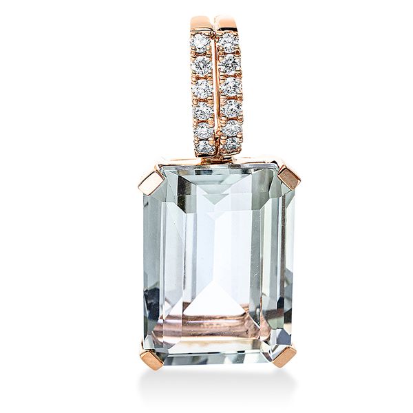 Pure! Diamonds Jewelry - Collana pietre colorate 4 griffe 18 kt, con occhiello Pure! Diamonds Jewelry - Collana pietre colorate 4 griffe 18 kt, con occhiello