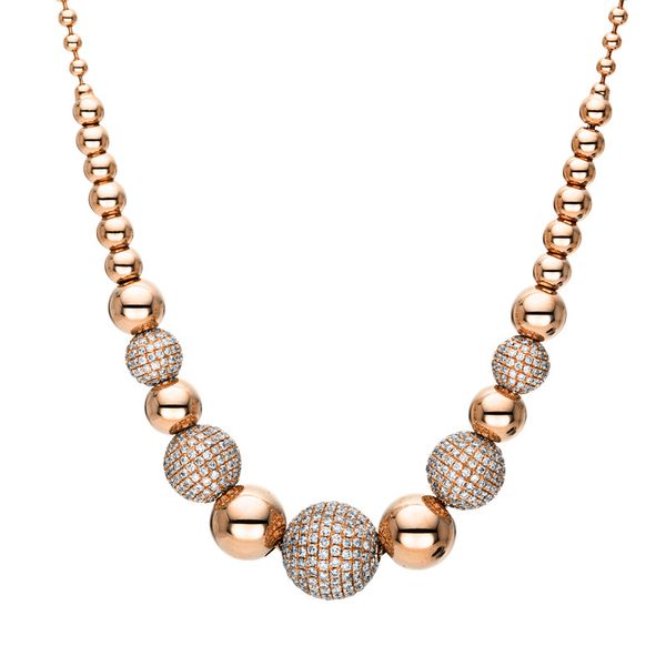 Pure! Diamonds Jewelry - Halsketting 18kt "ballen" Pure! Diamonds Jewelry - Halsketting 18kt "ballen"