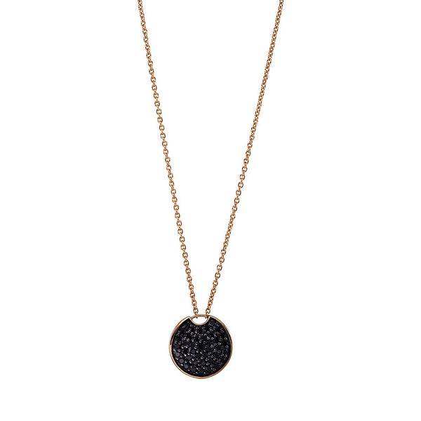 Pure! Diamonds Jewelry - Halsketting 18 kt, zwart gerhodineerde zetting Pure! Diamonds Jewelry - Halsketting 18 kt, zwart gerhodineerde zetting
