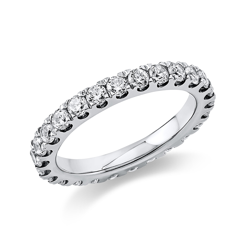 Pure! Diamonds Jewelry - Anello memoire 950 Platino