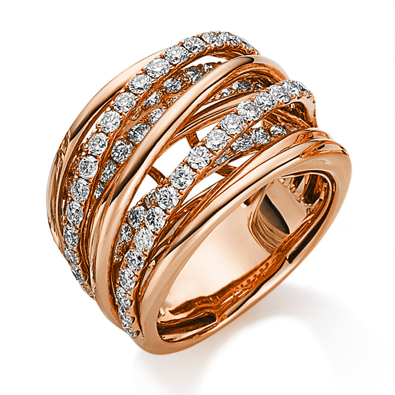 Pure! Diamonds Jewelry - Solitairring 18 kt