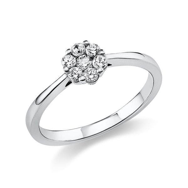 Pure! Diamonds Jewelry - Anillo solitario 950 Platino Pure! Diamonds Jewelry - Anillo solitario 950 Platino