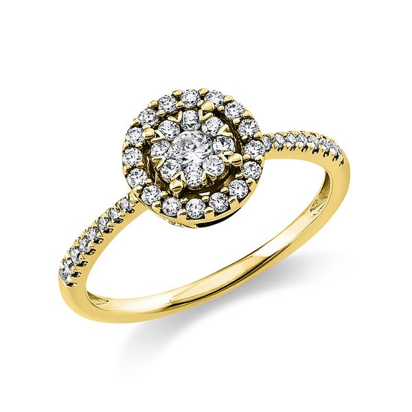 Pure! Diamonds Jewelry - Solitairering 14 kt Pure! Diamonds Jewelry - Solitairering 14 kt