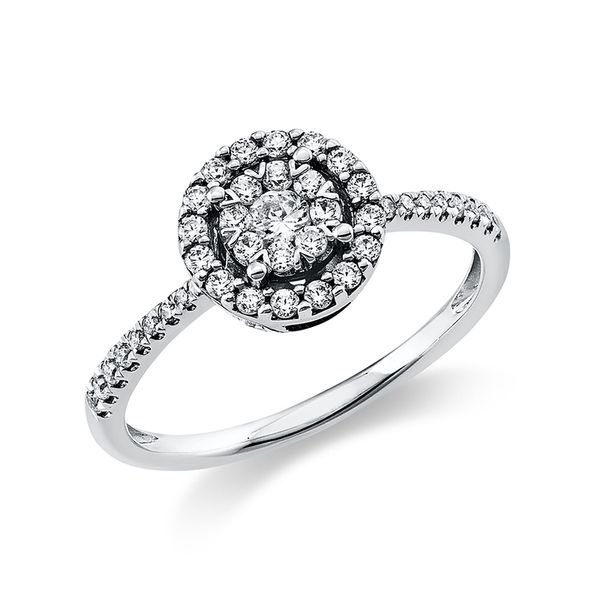 Pure! Diamonds Jewelry - Solitaire Ring 950 platina Pure! Diamonds Jewelry - Solitaire Ring 950 platina