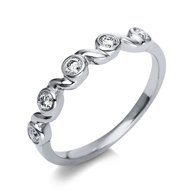 Pure! Diamonds Jewelry - Anneau solitaire Zae 18 kt